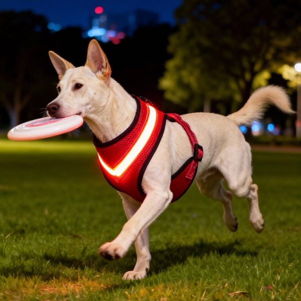Rechargeable LED Dog Harness
